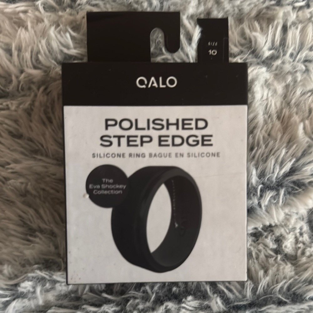 QALO Black Silicone Ring